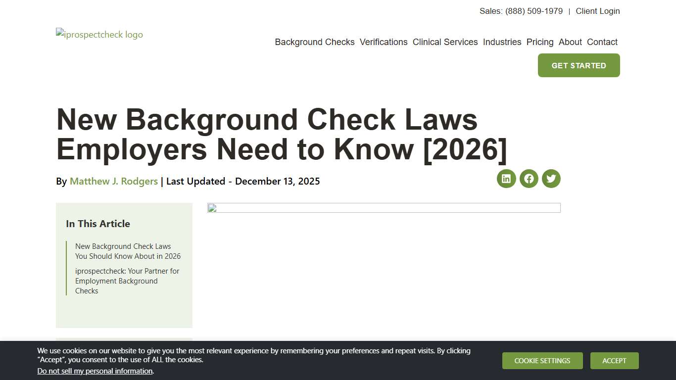 New Background Check Laws Employers Need to Know [2026] - iprospectcheck
